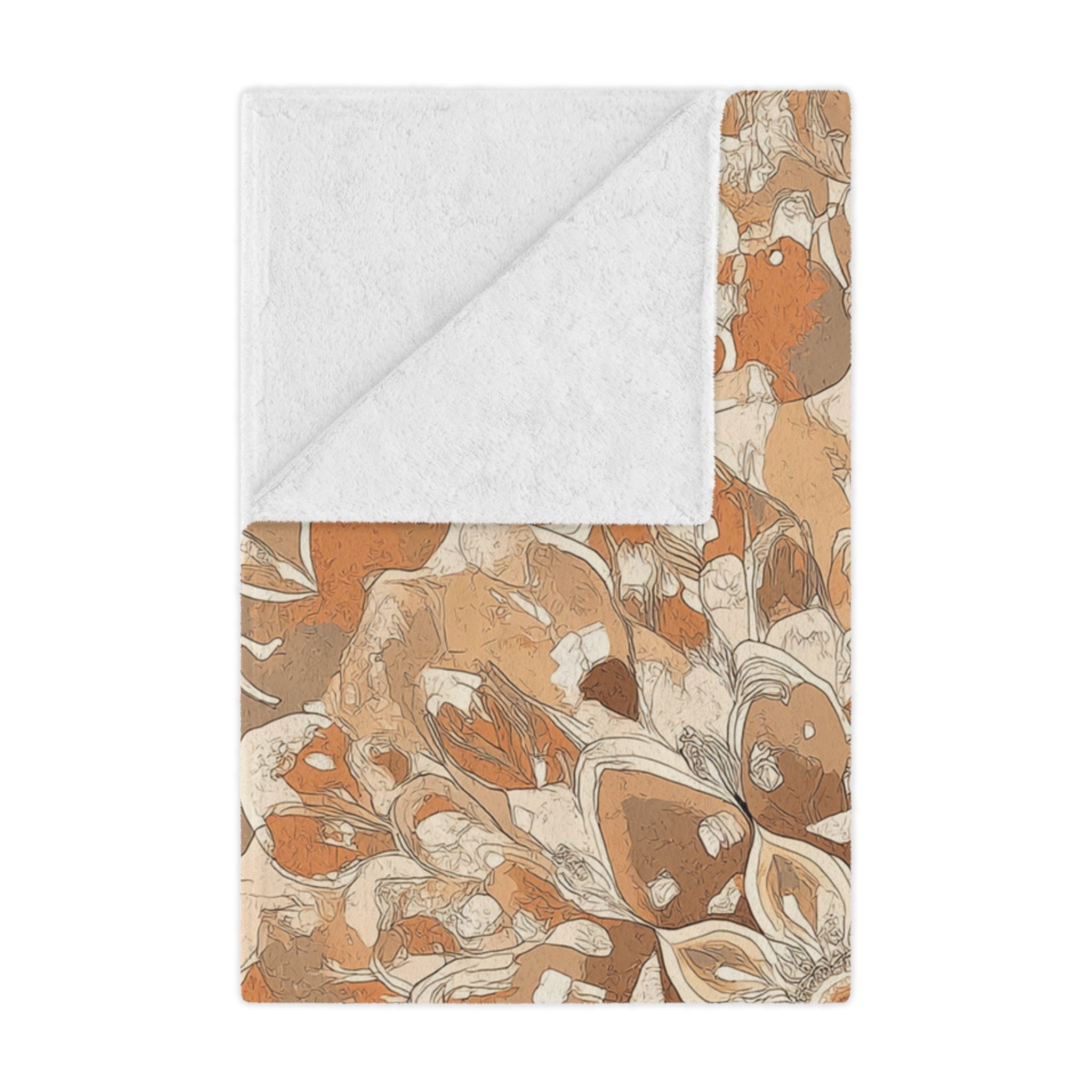 Bohemian Floral Minky Blanket