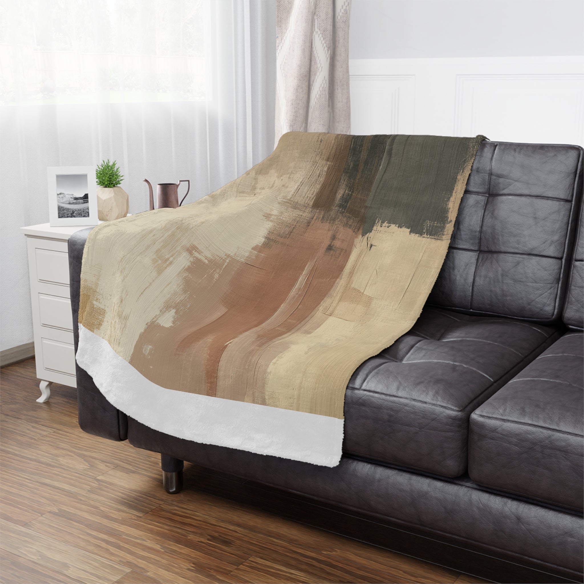 Abstract Art Minky Blanket