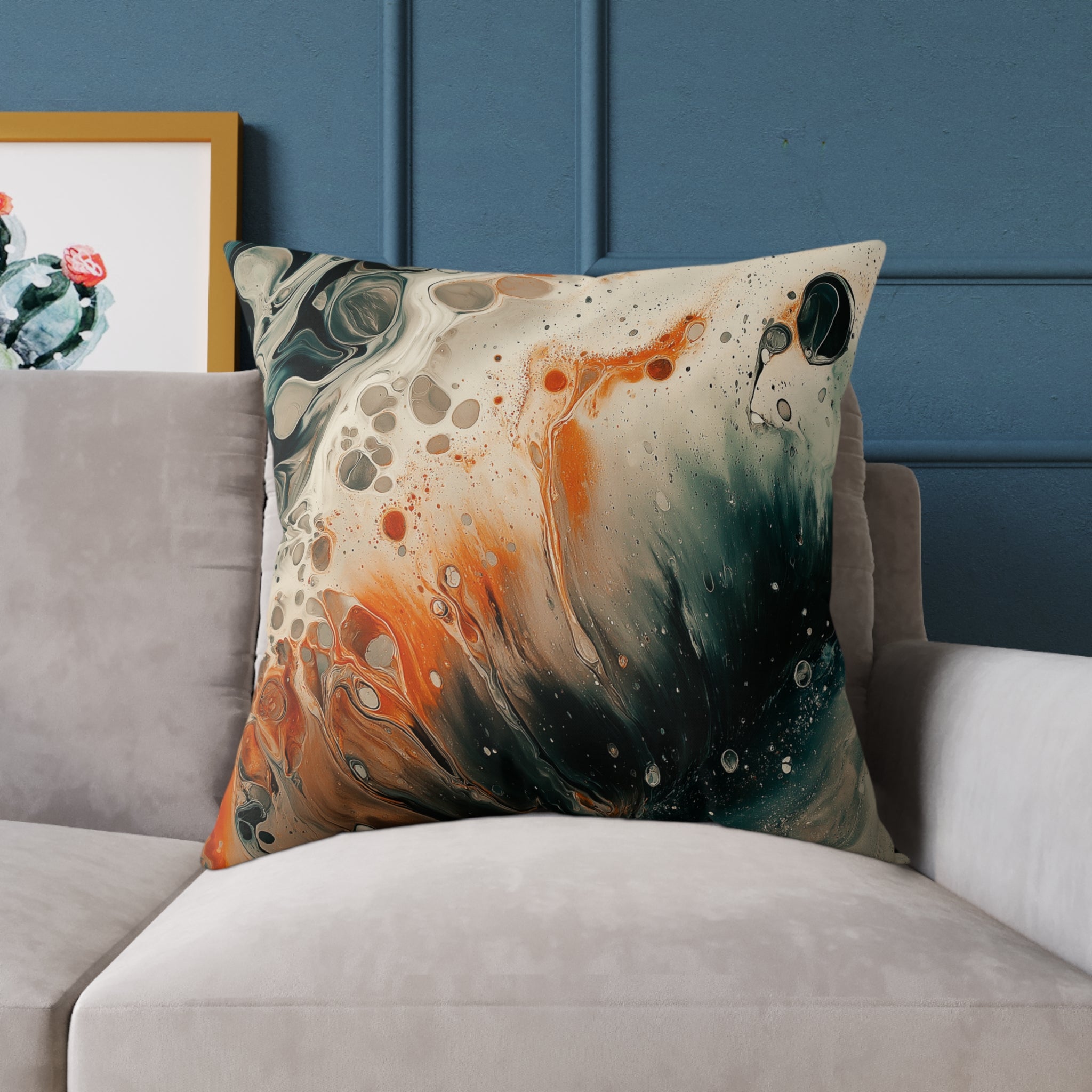 Abstract Art Decorative Pillow