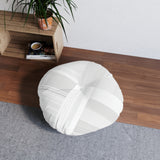 Elegant Tufted Round Floor Pillow