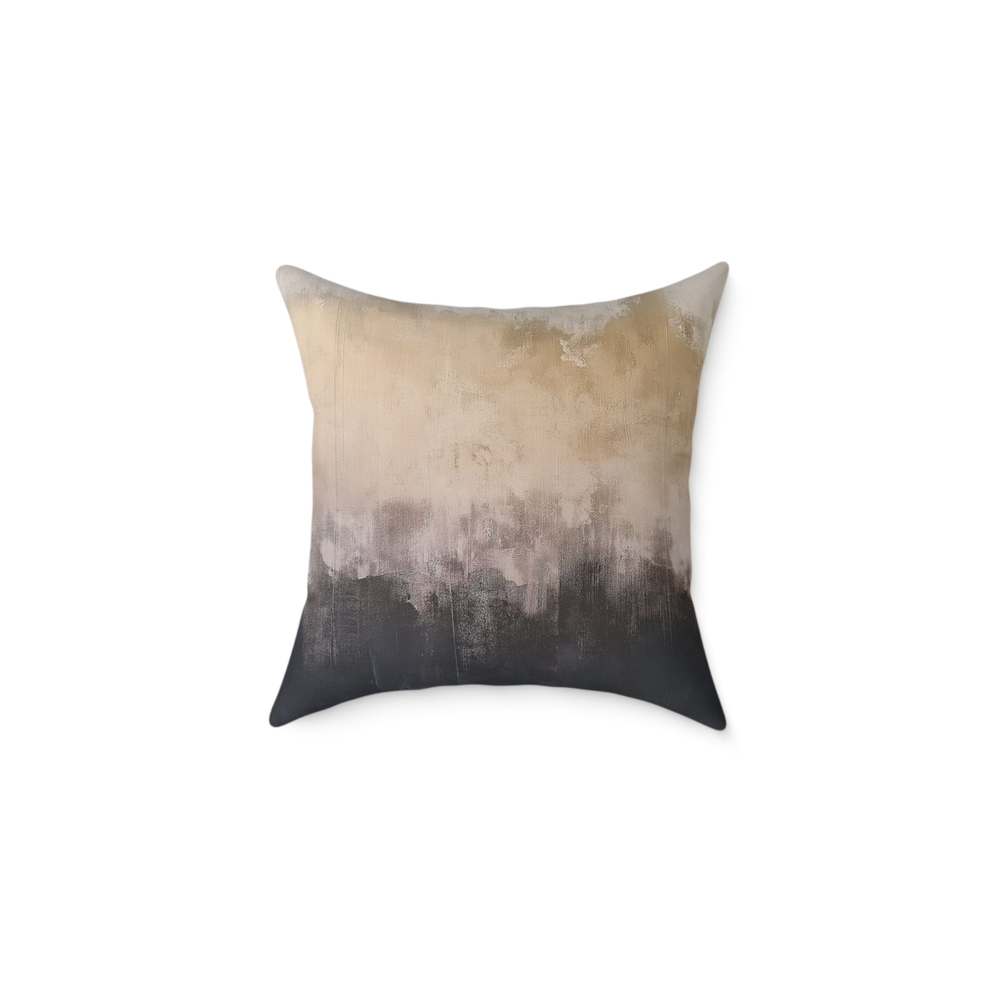 Modern Abstract Square Poly Canvas Pillow