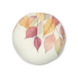 Autumn Leaves Tufted Floor Pillow