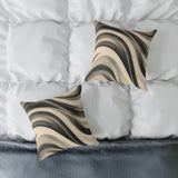 Modern Abstract Wave Pillow