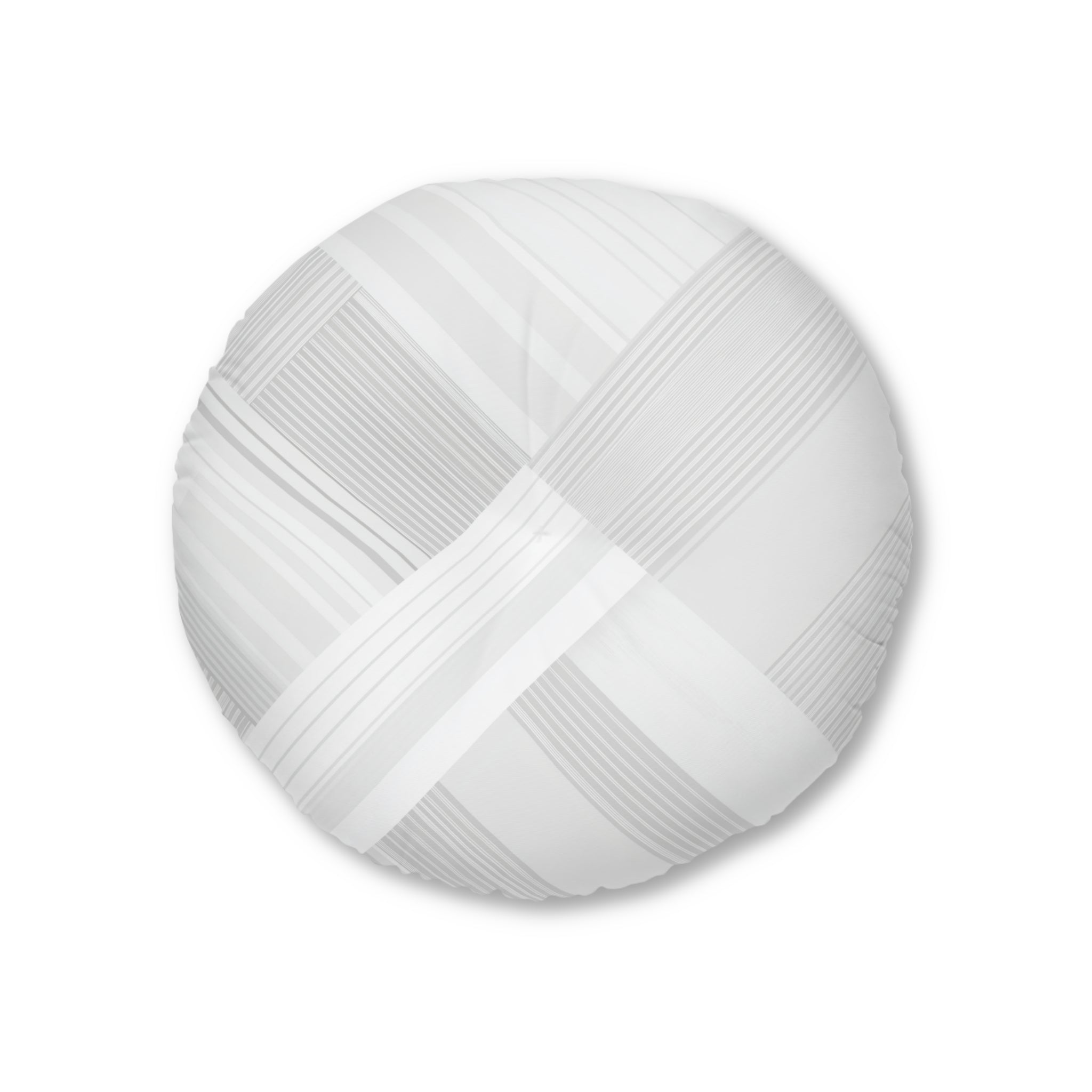 Elegant Tufted Round Floor Pillow