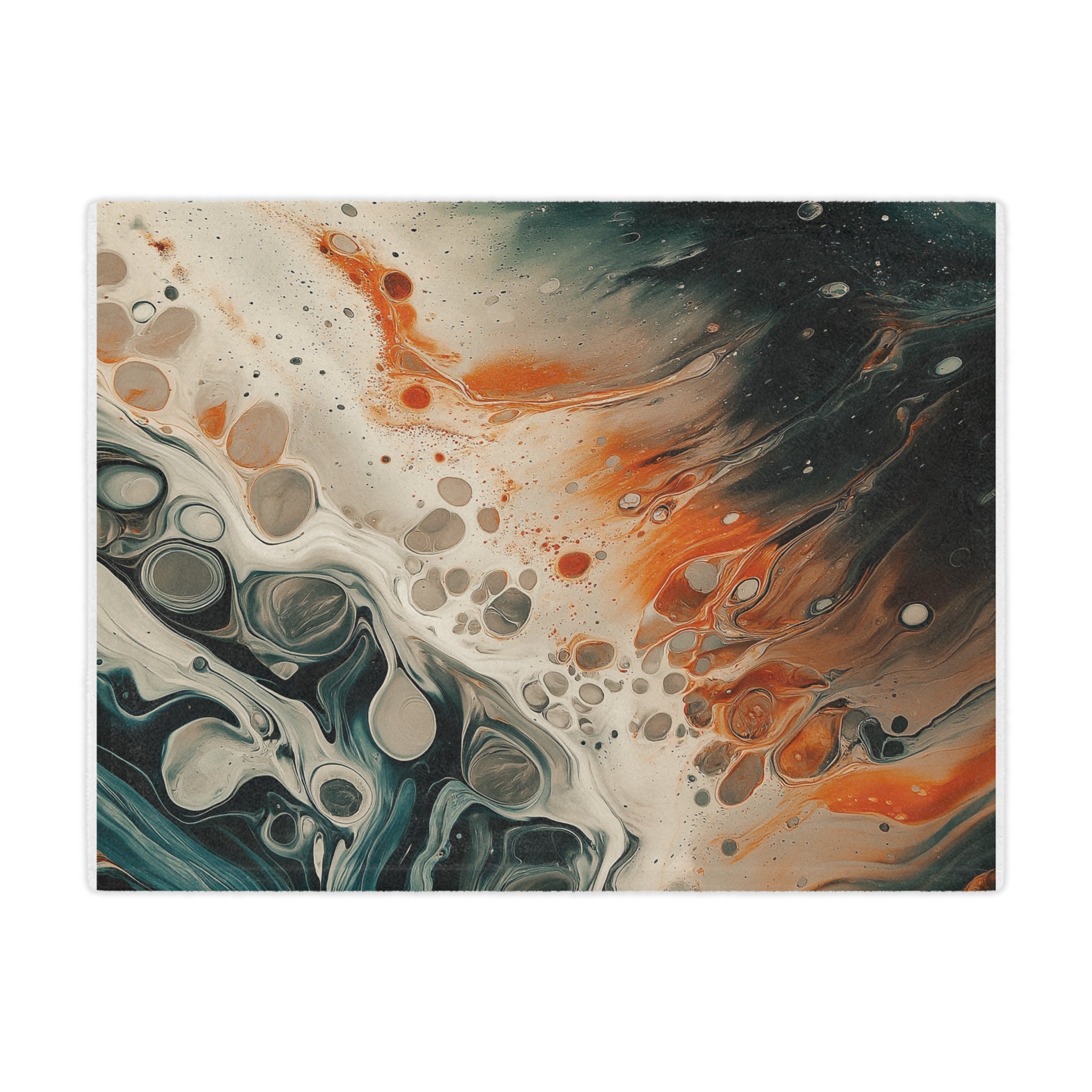 Abstract Art Minky Blanket