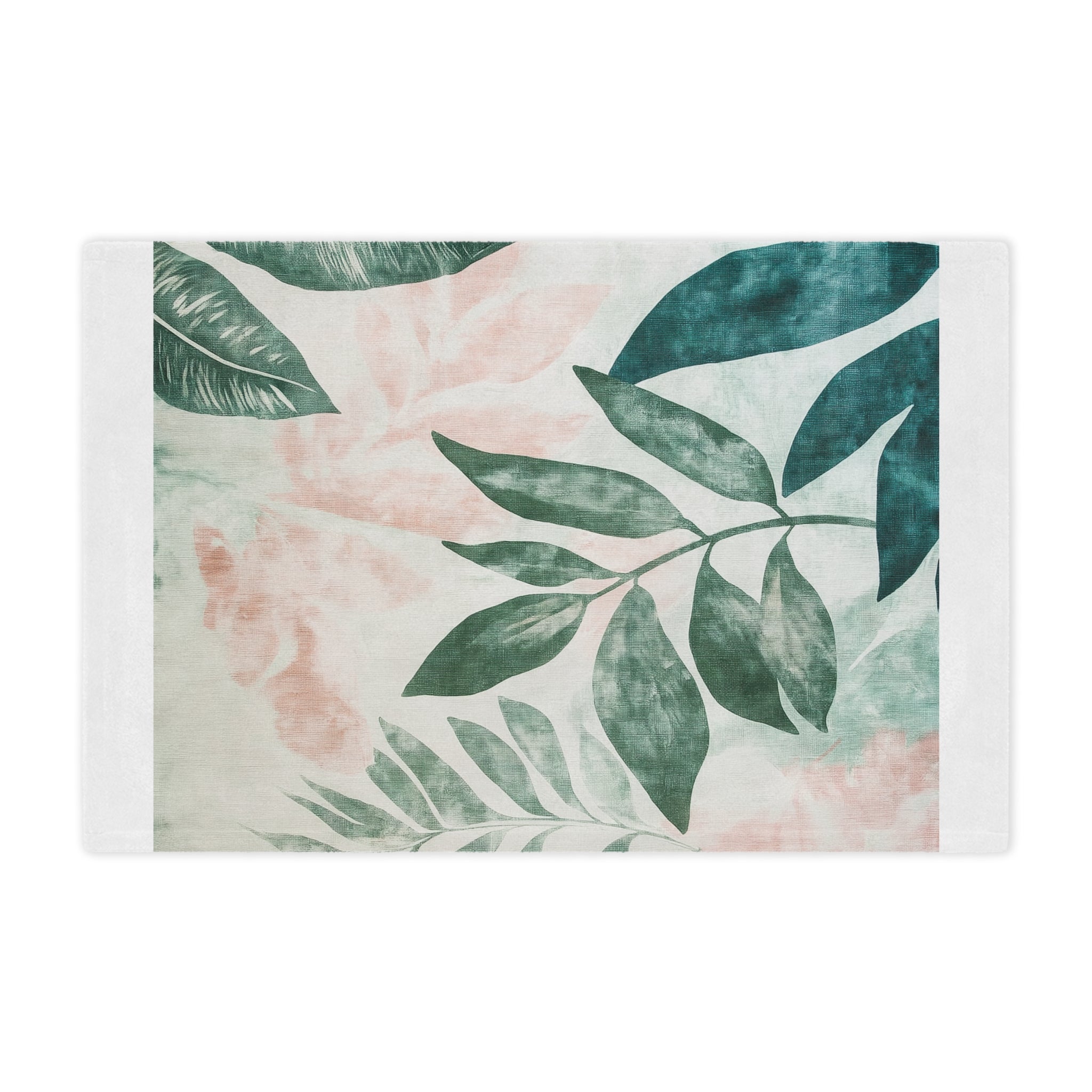 Cozy Botanical Minky Blanket