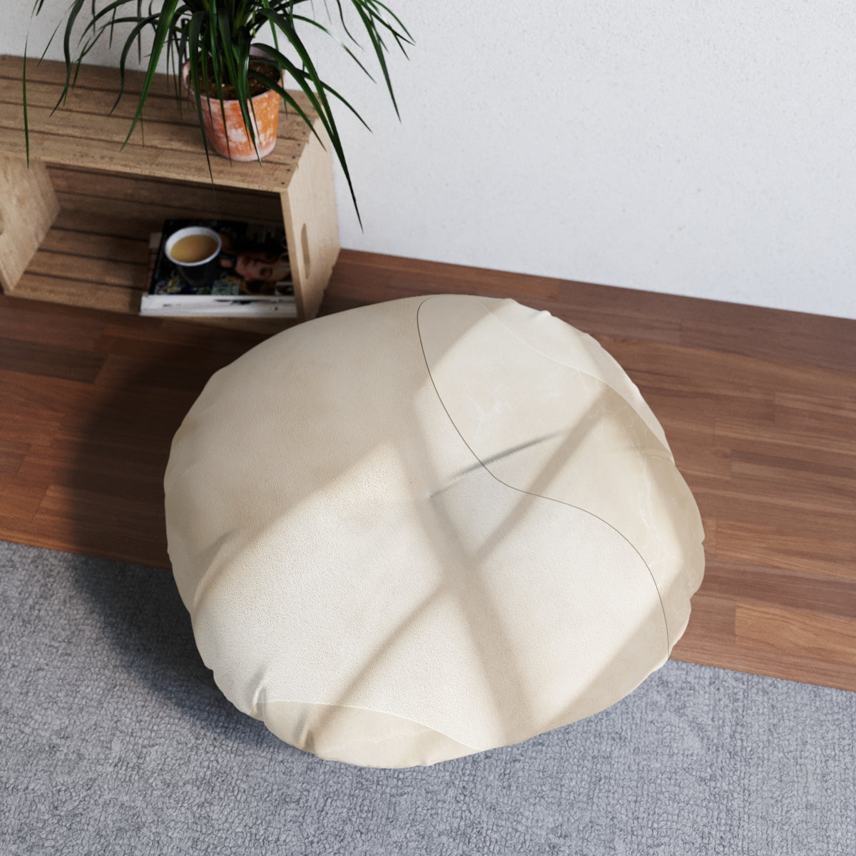 Minimalist Tufted Floor Pillow