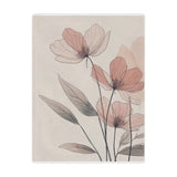 Elegant Floral Minky Blanket