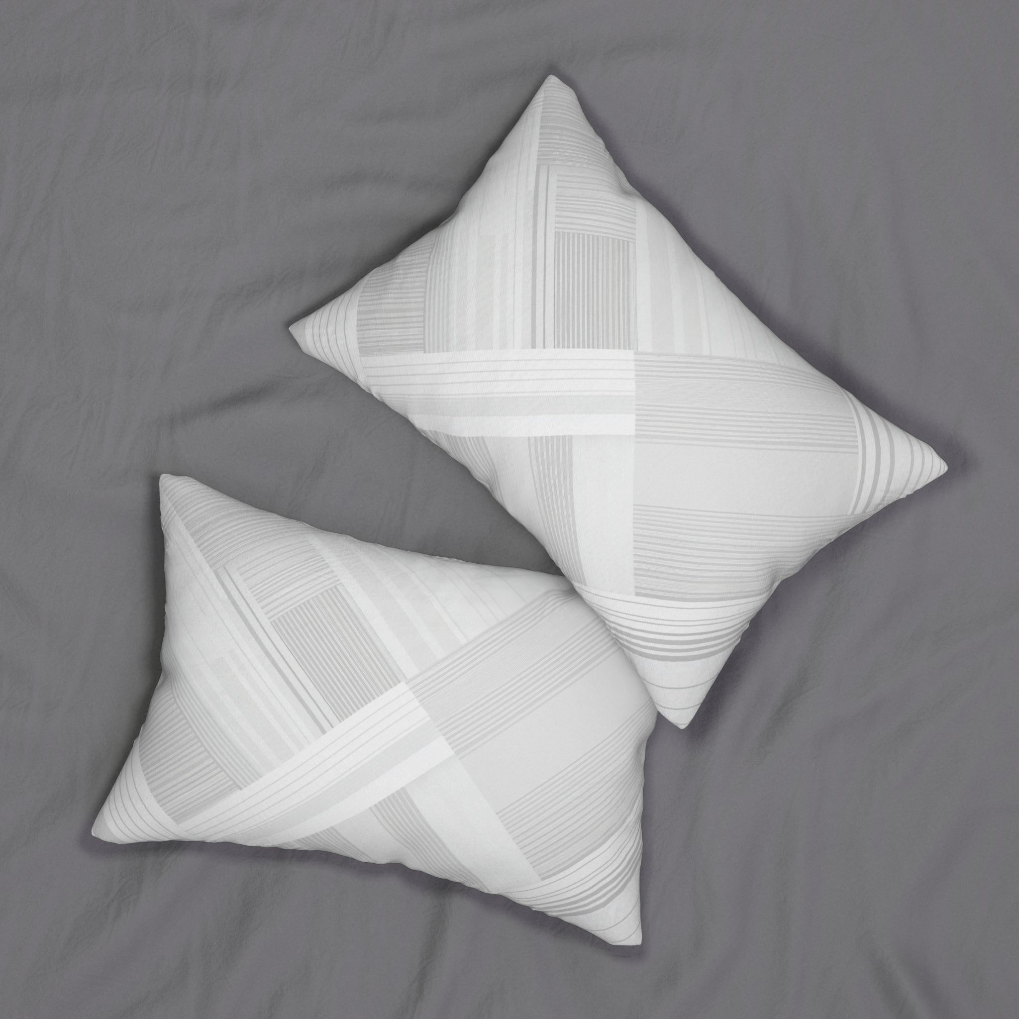 Minimalist Spun Polyester Lumbar Pillow