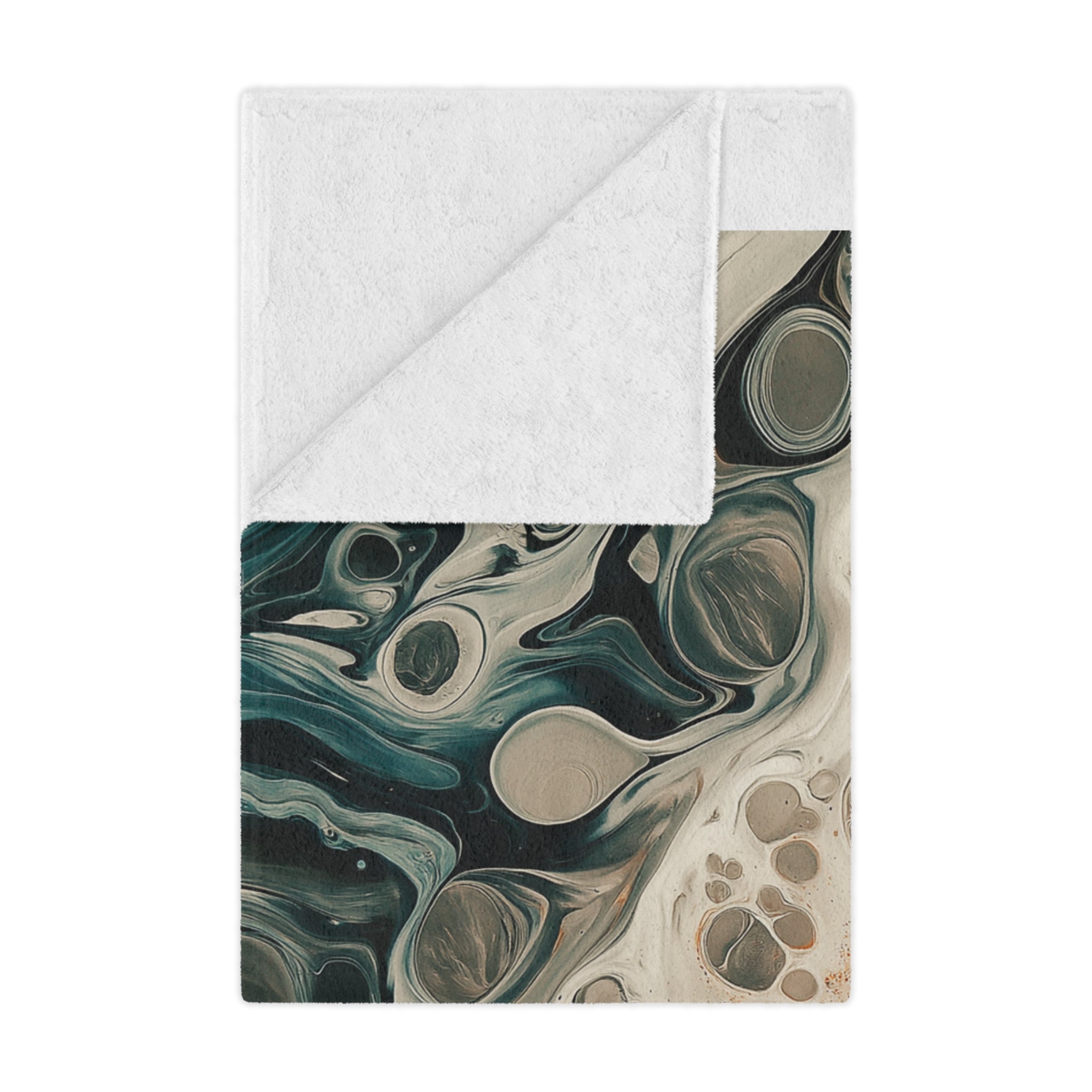 Abstract Art Minky Blanket