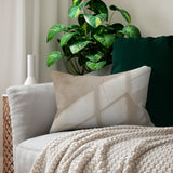 Minimalist Spun Polyester Lumbar Pillow