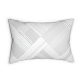 Minimalist Spun Polyester Lumbar Pillow