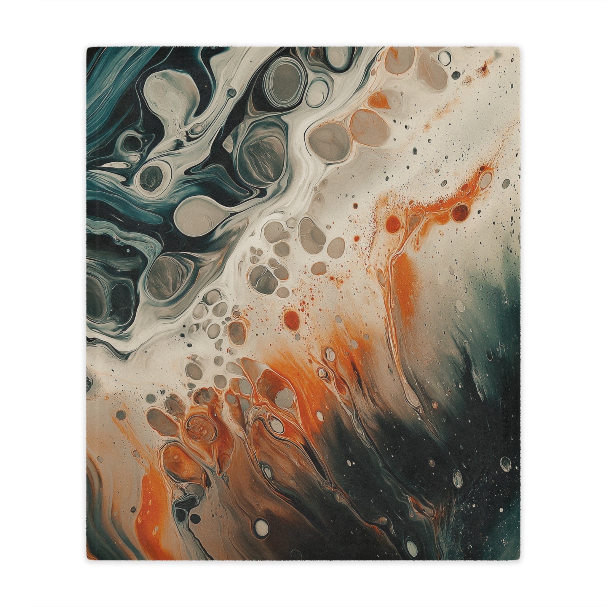 Abstract Art Minky Blanket