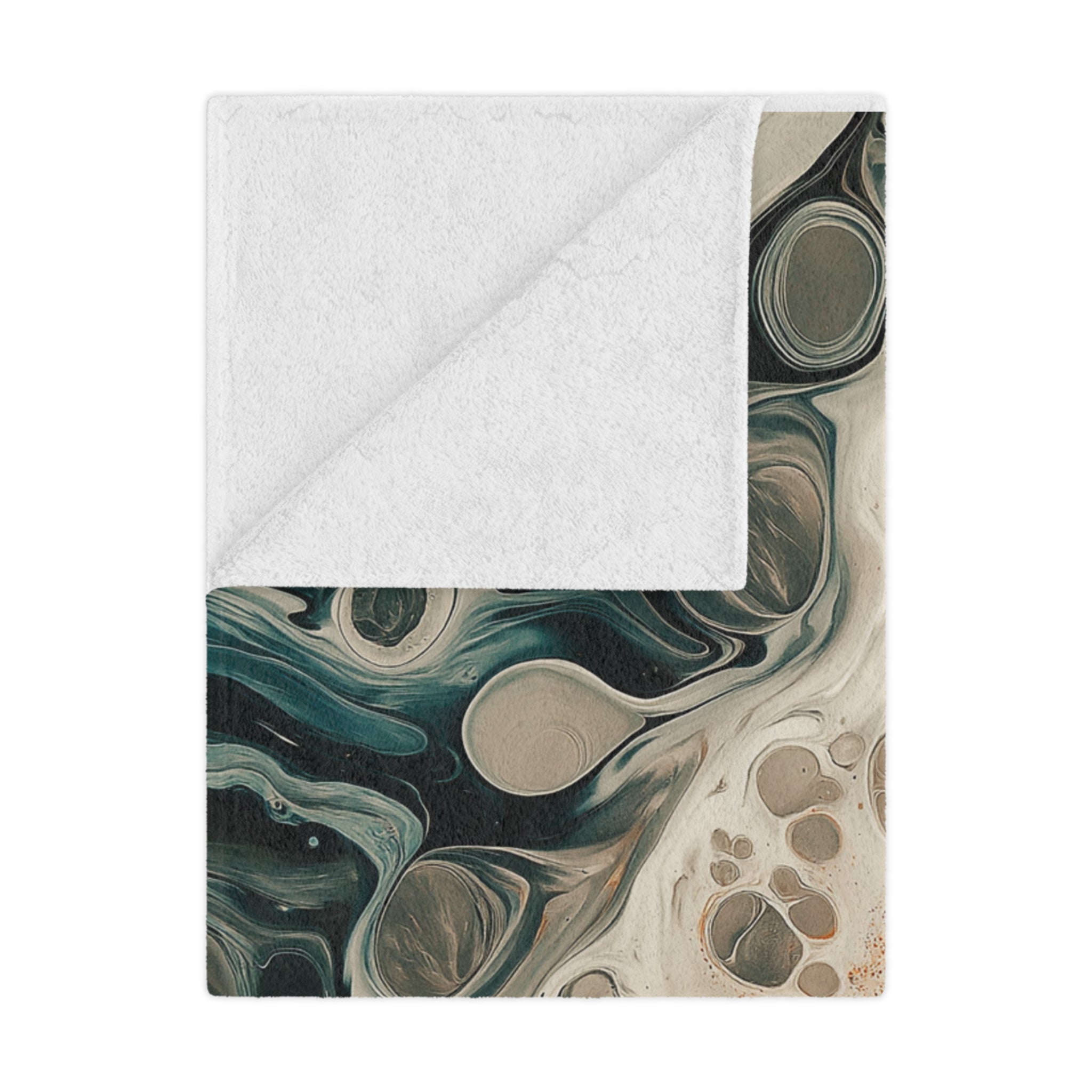 Abstract Art Minky Blanket