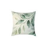 Botanical Square Poly Canvas Pillow