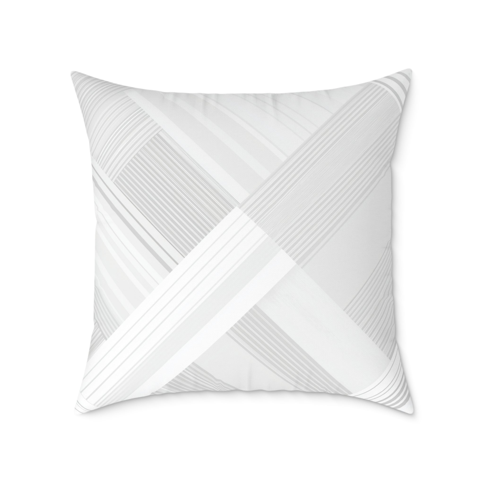 Elegant Geometric Accent Pillow