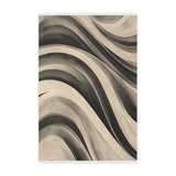 Cozy Neutral Waves Minky Blanket
