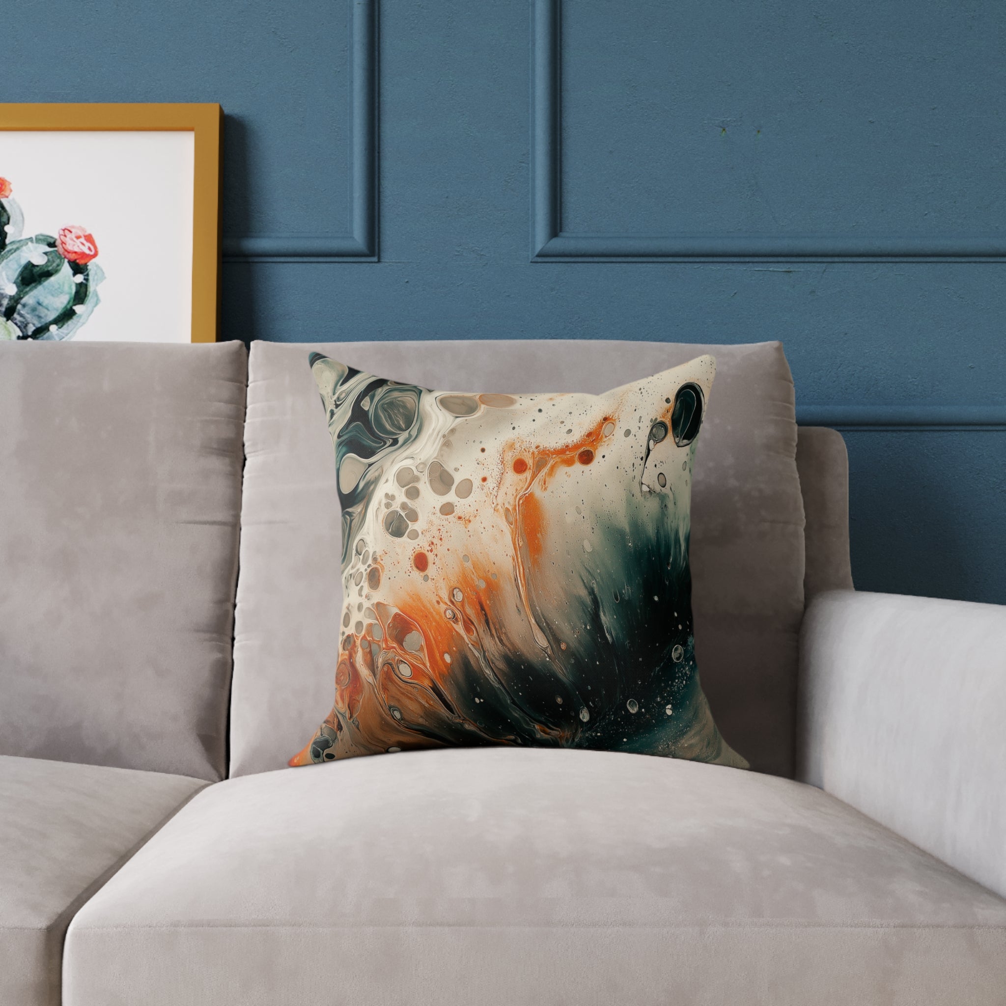 Abstract Art Decorative Pillow
