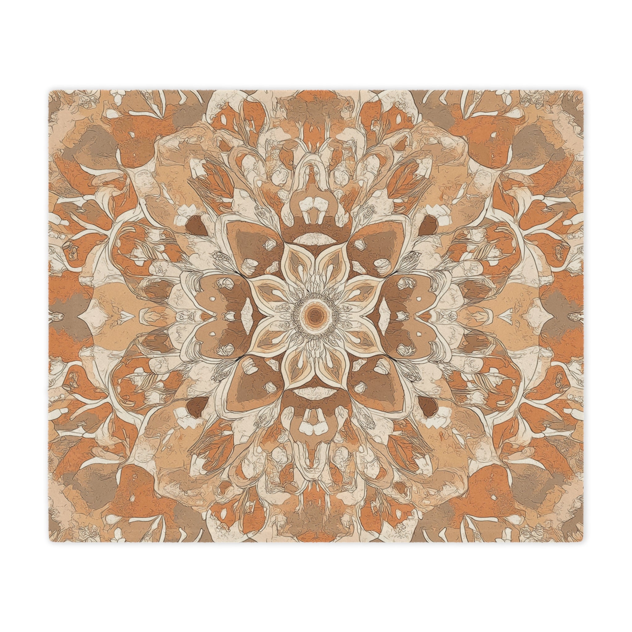 Bohemian Floral Minky Blanket