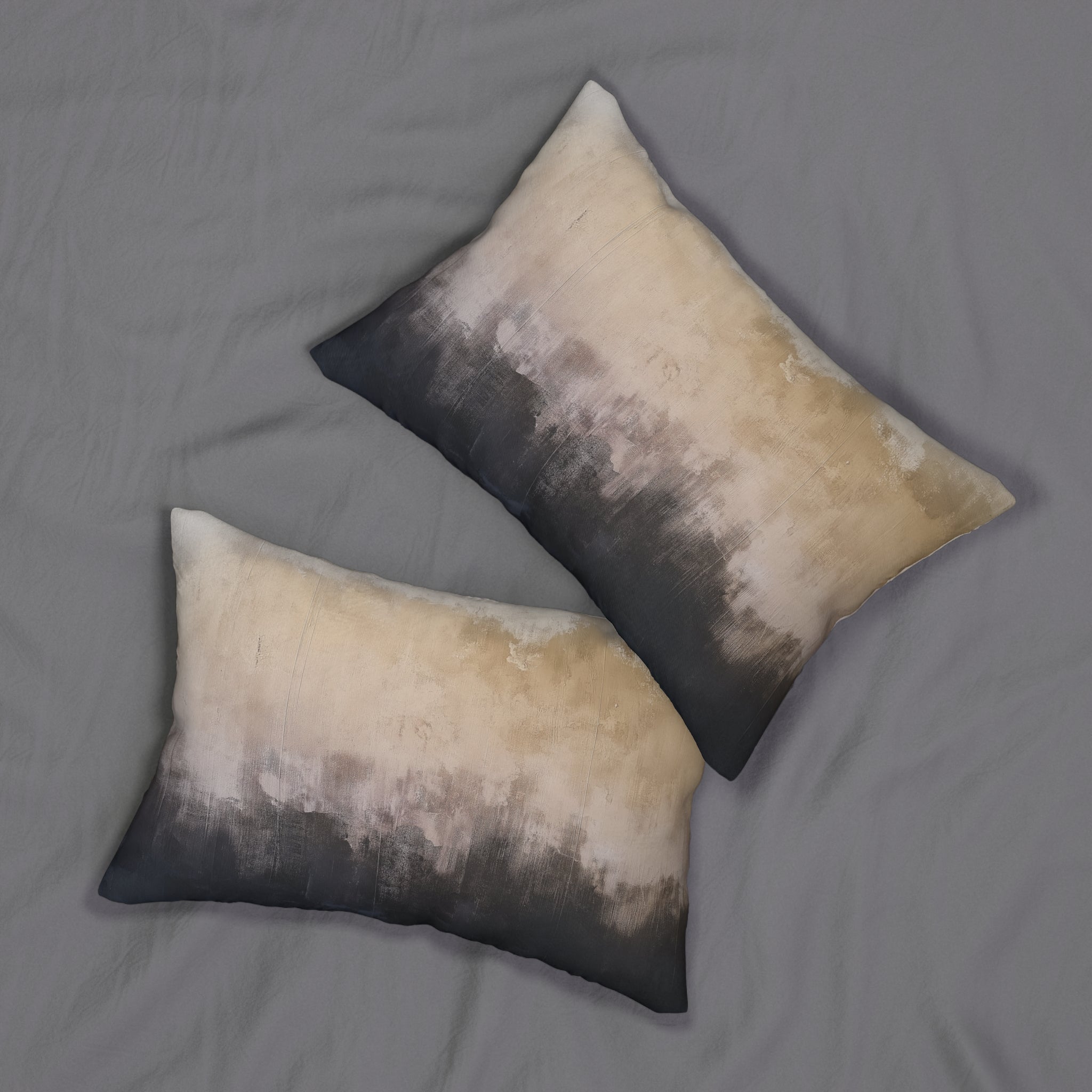 Elegant Gradient Lumbar Pillow