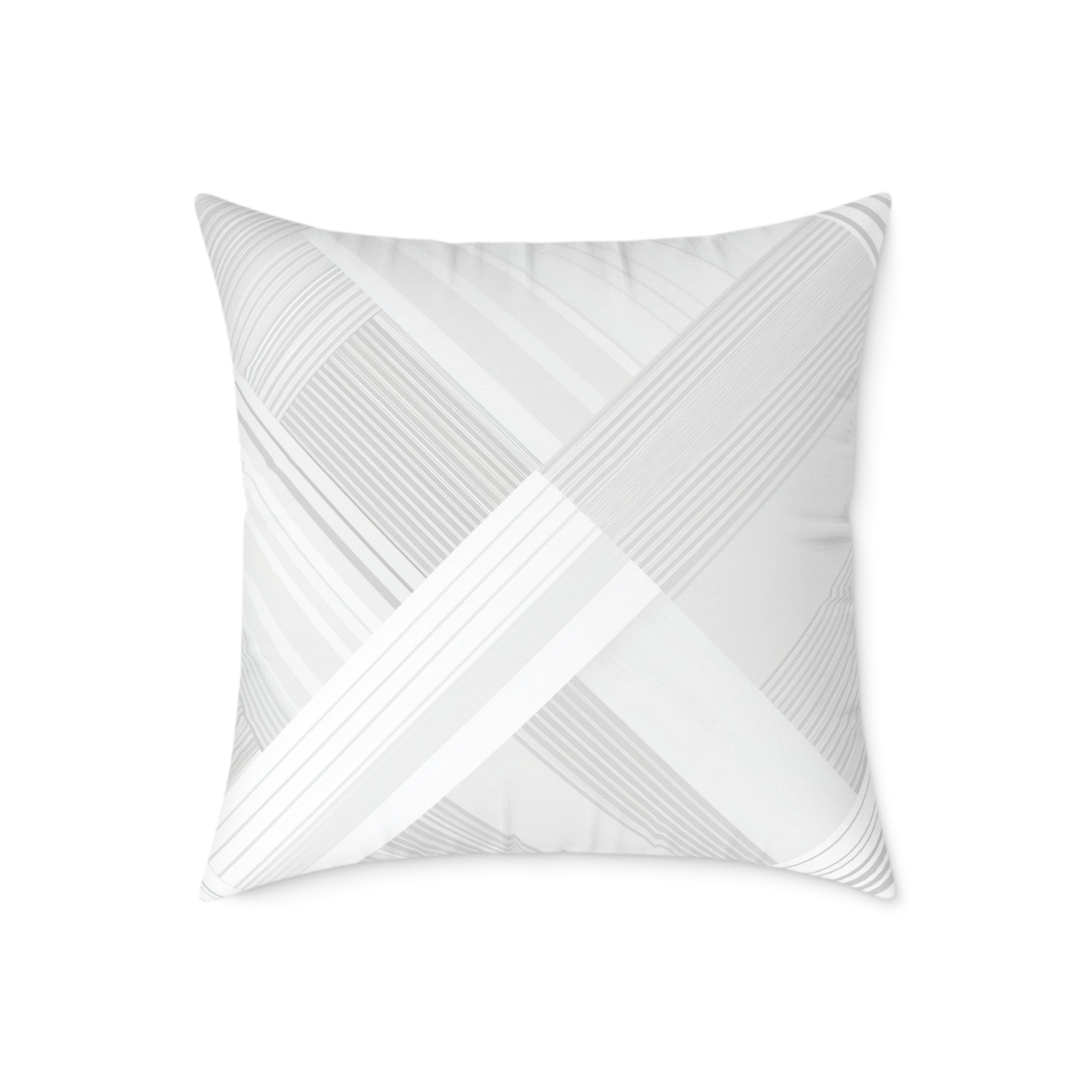 Elegant Geometric Accent Pillow