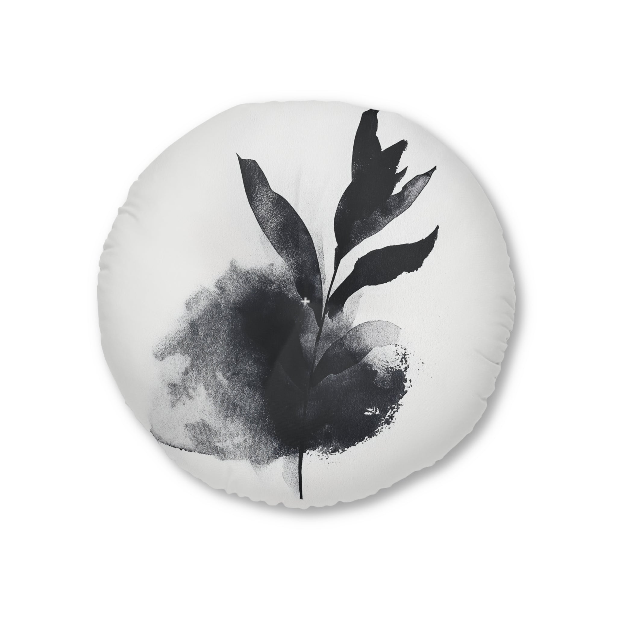 Elegant Round Tufted Floor Pillow