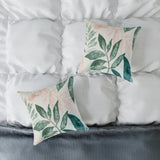 Botanical Square Poly Canvas Pillow