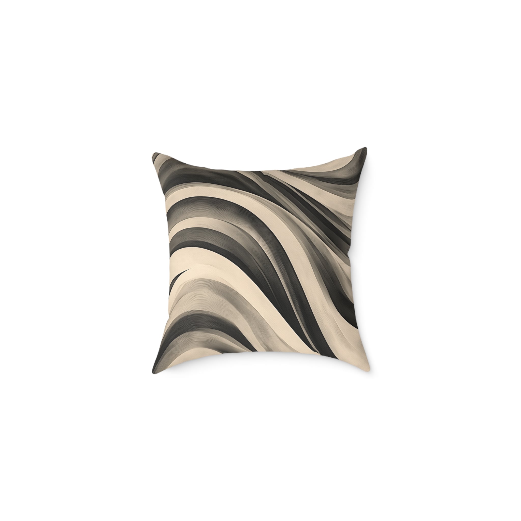 Modern Abstract Wave Pillow