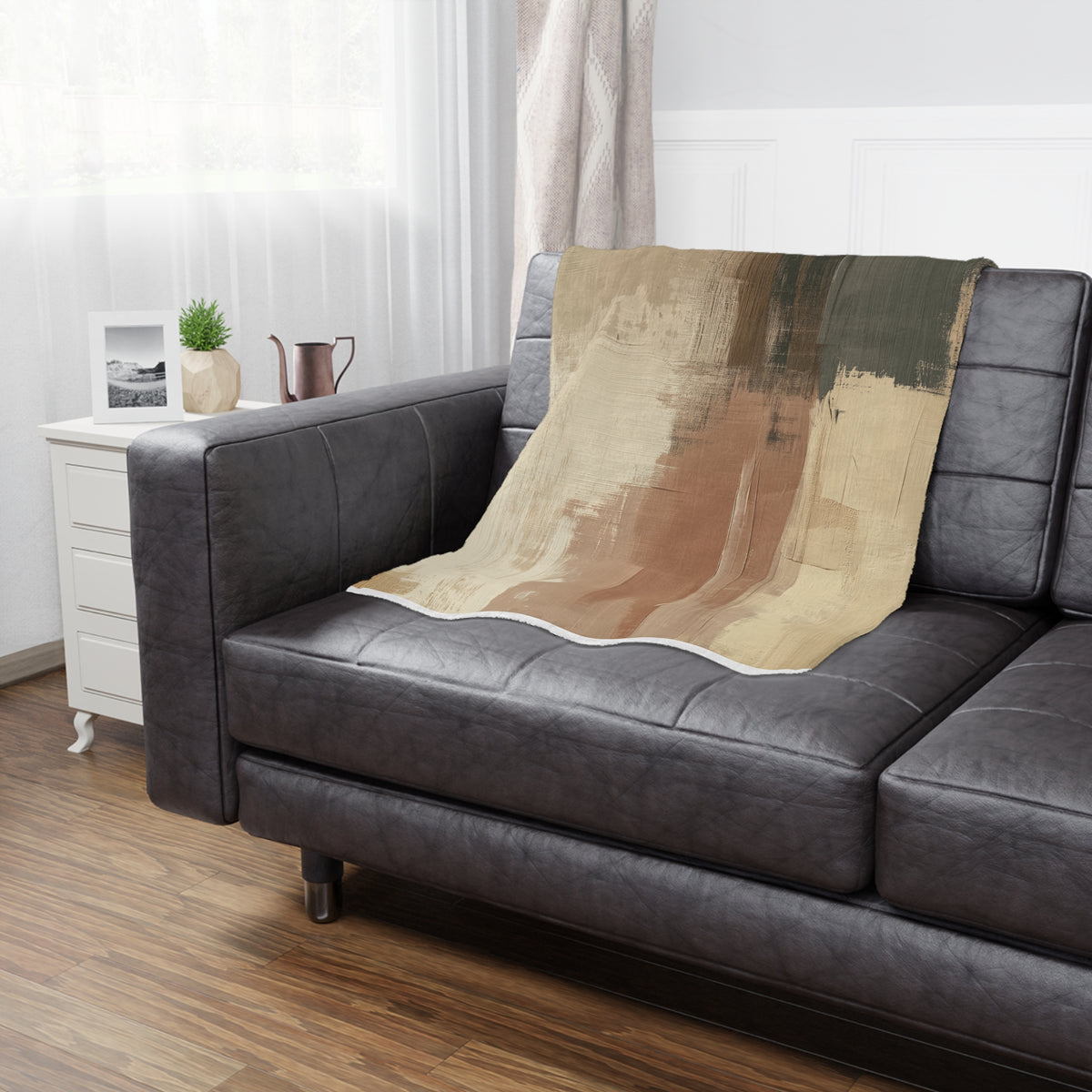 Abstract Art Minky Blanket