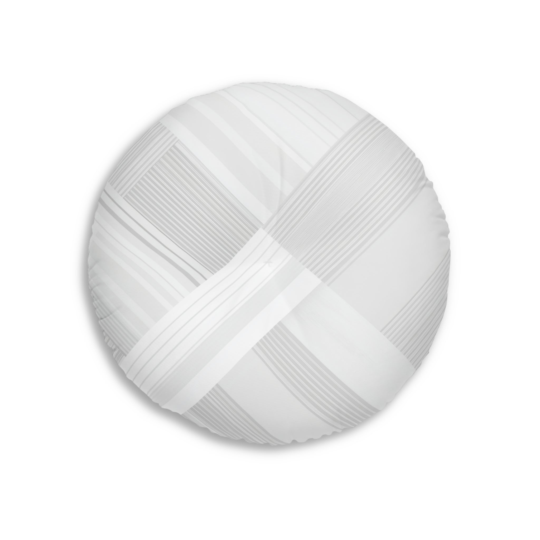 Elegant Tufted Round Floor Pillow