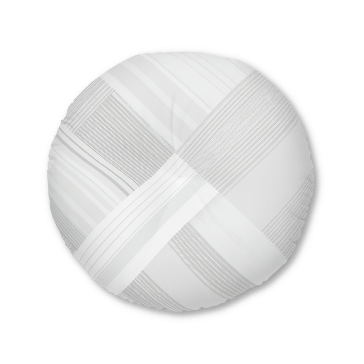 Elegant Tufted Round Floor Pillow