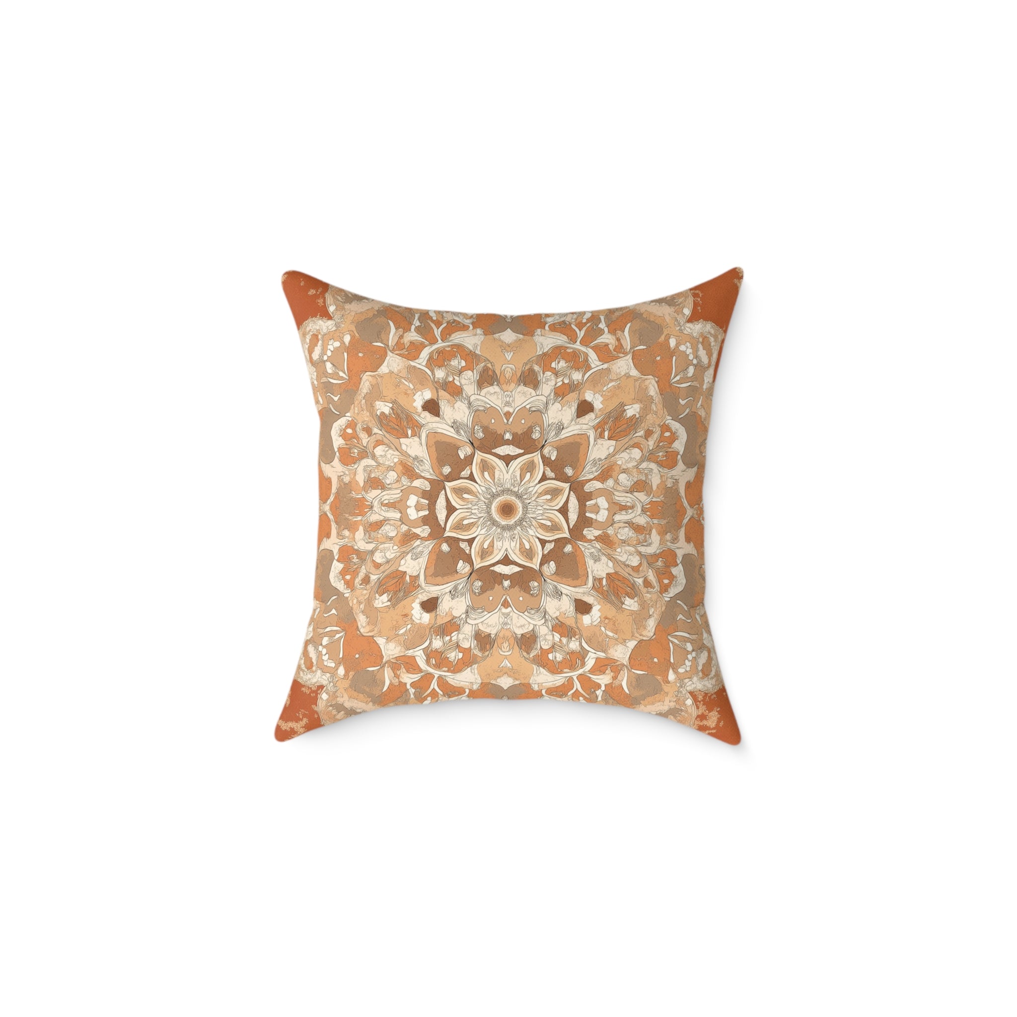 Boho Mandala Square Pillow