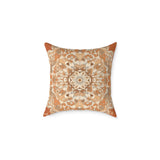 Boho Mandala Square Pillow