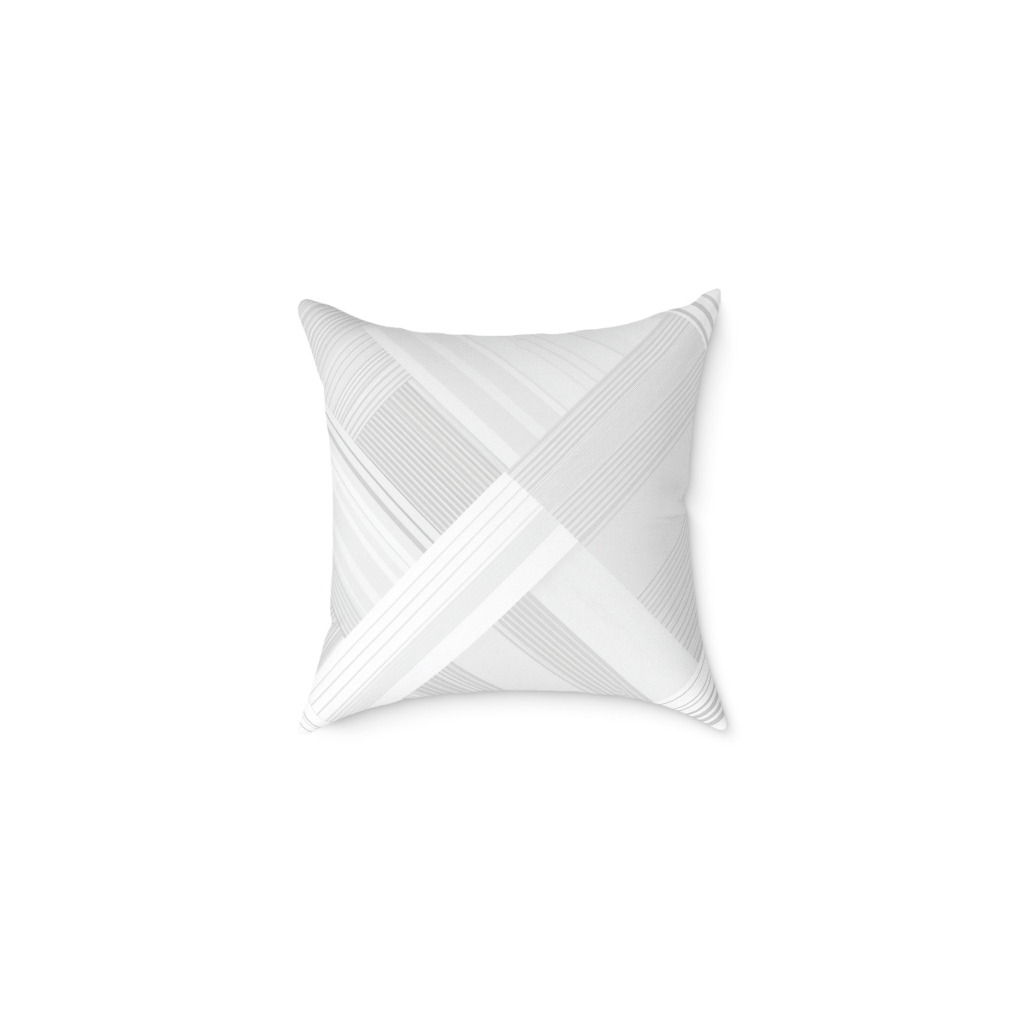 Elegant Geometric Accent Pillow