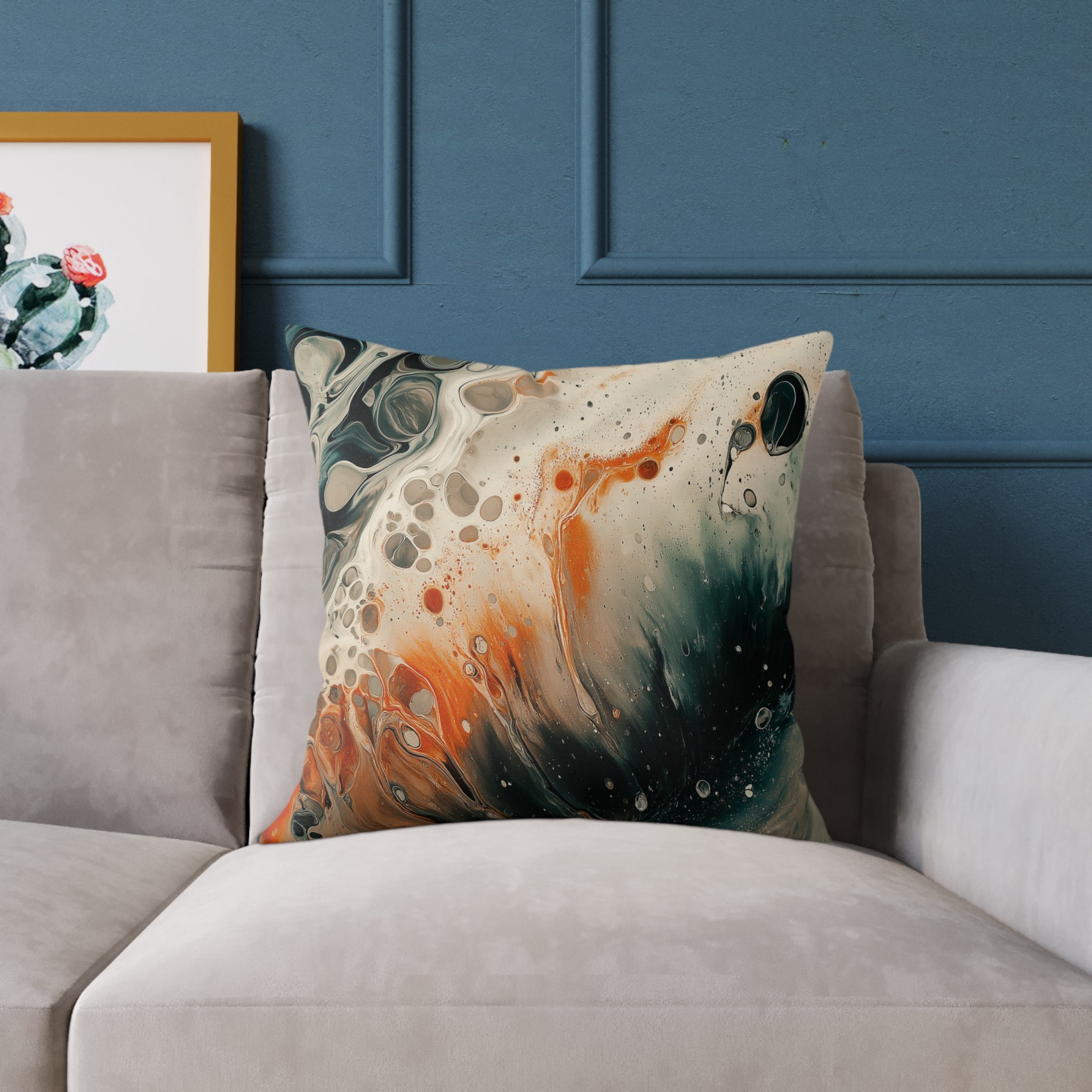 Abstract Art Decorative Pillow