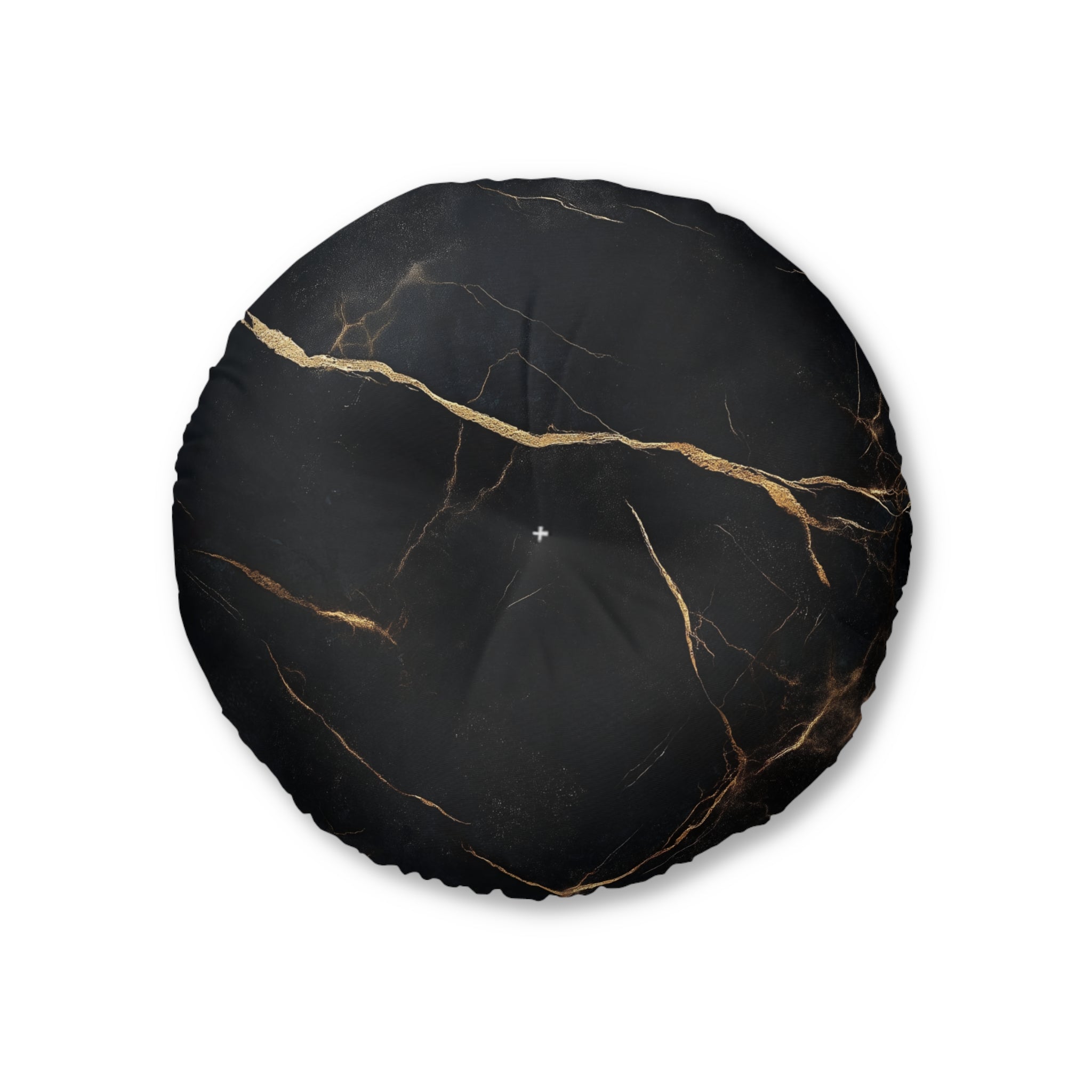 Elegant Round Tufted Floor Pillow