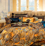 Luxury European Brocade Bedding Set – Jacquard Embroidery, Egyptian Cotton