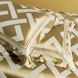Luxury American Jacquard Brocade Bedding Set – Embroidered Egyptian Cotton