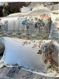 Peony Embroidered Brocade Bedding Set – High Precision Egyptian Cotton