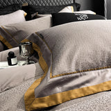 1000TC Egyptian Cotton Jacquard Leopard Bedding Set – Luxury Satin Finish