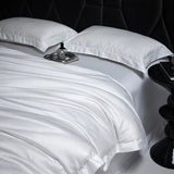 4-Piece Luxury Jacquard Egyptian Cotton Bedding Set – Queen/King Size