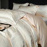 High Precision Brocade Jacquard Bedding Set – Egyptian Cotton, 4 Pieces